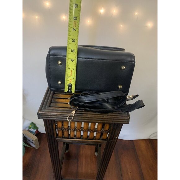 (14)Shoulders bag womens midium size black color - Picture 8 of 10